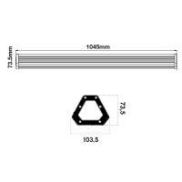V-TAC VT-9-202 LAMPADA INDUSTRIALE LINEARE 200W NATURALE 120 GRADI C.SAMSUNG 12000LM LED895 1
