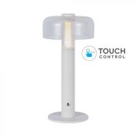 V-TAC VT-1049 LAMPADA DA TAVOLO BIANCA 1W LUCE 3IN1 IP20 LED7941 0