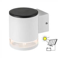 V-TAC VT-1139  LAMPADA LED SOLARE BIANCA 1W A PARETE BIANCO CALDO IP54 LED23013 0