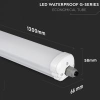 V-TAC VT-1249 PLAFONIERA LED 36W BIANCO NATURALE 120CM CHIP CREE IP65  LED2162856 1