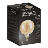 V-TAC VT-2158D  LAMPADINA LED 8W G200 FILAMENTO E27 BIANCO CALDO DIMMERABILE LED217462 1