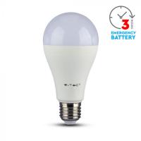 V-TAC VT-2309 LAMPADINA LED E27 9W BIANCO CALDO CON EMERGENZA CHIP SAMSUNG LED2371 0