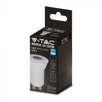V-TAC VT-232 LAMPADINA LED GU10 2W BIANCO FREDDO D35 38 GRADI CHIP SAMSUNG LED21871 3
