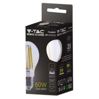 V-TAC VT-2334 LAMPADINA LED E27 4W A60 FILAMENTO BIANCO CALDO LED2990 1
