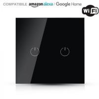 V-TAC VT-5004 INTERRUTTORE TOUCH DIMMER WIFI COMPATIBILE AMAZON ALEXA E GOOGLE HOME IP40 LED8424 0