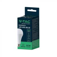 V-TAC VT-51015 LAMPADINA LED E27 15W A90 BIANCO NATURALE CON EMERGENZA LED7795 1