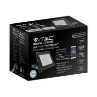 V-TAC VT-5185 FARO 50W RGB + BIANCO 3IN1 COMPATIBILE AMAZON ALEXA E GOOGLE HOME  IP65 LED3026 1