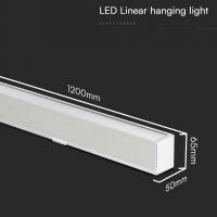 V-TAC VT-7-44 PLAFONIERA LED 40W SOSPENSIONE LUCE 3IN1 UP&DOWN SAMSUNG CHIP BIANCA IP20 LED10469 1