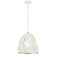 V-TAC VT-7255 PORTALAMPADA E27 PENDENTE TRAFORATO D250 BIANCO LED3952 0
