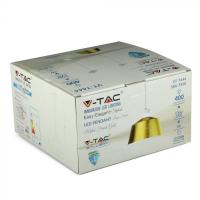 V-TAC VT-7444 LAMPADA LED SOSPENSIONE 7W ORO IN METALLO B.CALDO IP20 LED3936 2