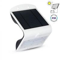 V-TAC VT-768 LAMPADA LED 3W SOLARE LUCE COMBINATA SENSORE PIR DI MOVIMENTO IP65  LED7523 0