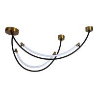 V-TAC VT-7826 LAMPADA LED A SOFFITTO NERA+OTTONE 20W BIANCO NATURALE IP20 LED10057 0