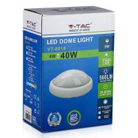 V-TAC VT-8014 PLAFONIERA LED OVALE BIANCA 8W BIANCO CALDO IP54  LED1264 1