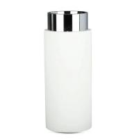 V-TAC VT-865 PORTALAMPADA SUPERFICIE SPOT GU10 ROTONDO GESSO+METALLO COLORI BIANCO+CROMO LED3114 0