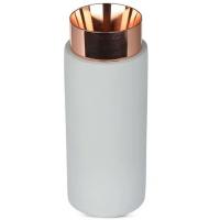 V-TAC VT-865 PORTALAMPADA SUPERFICIE SPOT GU10 ROTONDO GESSO+METALLO COLORI GRIGIO+ROSE GOLD LED3137 0