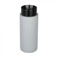 V-TAC VT-865 PORTALAMPADA SUPERFICIE SPOT GU10 ROTONDO GESSO+METALLO COLORI GRIGIO+NERO LED3139 0