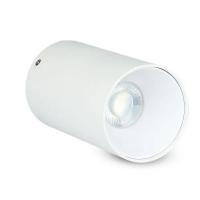 V-TAC VT-882 PORTALAMPADA SUPERFICIE SPOT GU10 ROTONDO COLORI BIANCO+BIANCO LED8588 0