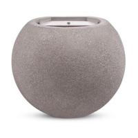 V-TAC VT-891 PORTALAMPADA PARETE G9 SFERA CEMENTO GRIGIO CHIARO IP20 LED8691 0