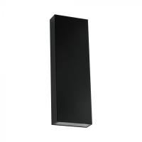 V-TAC VT-91008 LAMPADA LED PARETE  8W BIANCO NATURALE NERA UP DOWN IP65 LED23760 0