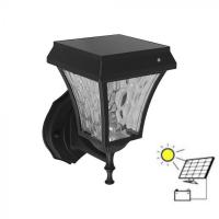 V-TAC VT-982  LAMPADA LED SOLARE 2W A PARETE 3IN1 COLORE NERO IP65 LED2889 0