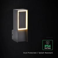 V-TAC VT-10189 APPLIQUE LED ESTERNO RICHIAMO NERA 5W 3000K IP54 LED24317 3