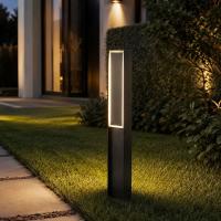 V-TAC VT-10191 PALETTO LED DA GIARDINO 24W QUADRATO 3000K IP54 LED24319 1