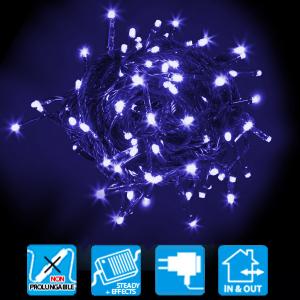 tecno-natale LEDTLE CATENA 180 LED REFLEX CON CONTROLLER BLU LEDX30848