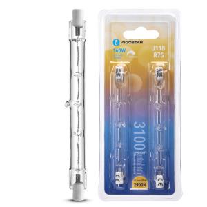 tecno-eshop  AIG7S118xxxx LAMPADINA ECO ALOGENA R7S 160W 118MM BIANCO CALDO DIMMERABILE BLISTER AIG8433325363000