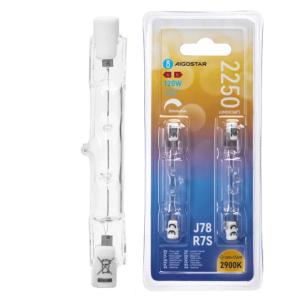 tecno-eshop  AIG7S78xxxx LAMPADINA ECO ALOGENA R7S 120W 78MM BIANCO CALDO DIMMERABILE BLISTER AIG8433325362980