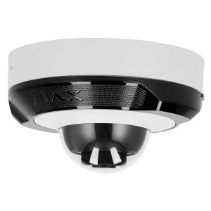 ajax AJCAM5 TELECAMERA IP AJAX MINIDOME 50MT IR E LED BIANCO 5MP AI CON POE E MICROFONO AJ-DOMECAM-MINI-5-W