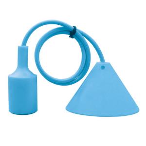 alcapower AP600xx PORTALAMPADA E27 PENDENTE AZZURRO ALC929901