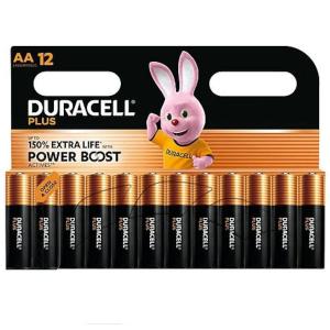 duracell LR6/MN1500 STILO AA PLUS POWERBOOST - BLISTER 12 BATTERIE MELDU0123