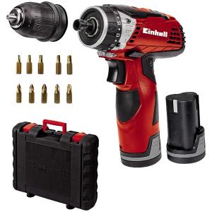 einhell TE-CD 12 X-LI TRAPANO AVVITATORE 12V 25NM KIT 2 BATTERIE 1,5AH E CARICABATTERIA EIN4513617