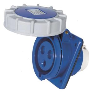 faeg FG2368x PRESA CEE 6H INCASSO INCLINATA 10 GRADI 2P+T 16A IP67 FAEFG23681