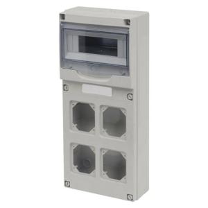 faeg  QUADRO 4 PRESE CEE CON VANO 8+2 DIN FAEFG23810
