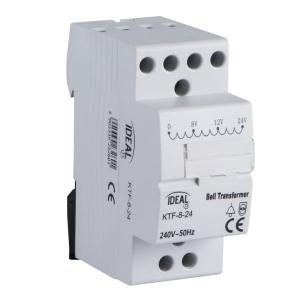 ideal KTF-8-24 TRASFORMATORE 8-12-24 VAC 8VA DA 2 MODULI KAN23260