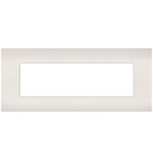 mapam SUN P PLACCA TECNOPOLIMERI SUN BIANCO PERLA 7 POSTI COMPATIBILE VIMAR ARKE' MAPSUN-P9007-PE
