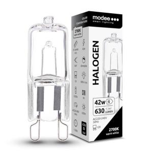 tecno-eshop  ML-HG9xxW LAMPADINA ECO ALOGENA G9 42W BIANCO CALDO DIMMERABILE SMOML-HG942W
