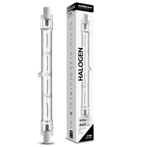 tecno-eshop  ML-HR7S118xxxx LAMPADINA ECO ALOGENA R7S 400W 118MM BIANCO CALDO DIMMERABILE SMOML-HR7S118400W