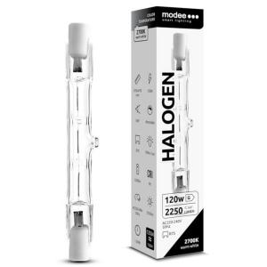 tecno-eshop  ML-HR7S78xxxx LAMPADINA ECO ALOGENA R7S 120W 78MM BIANCO CALDO DIMMERABILE SMOML-HR7S78120W