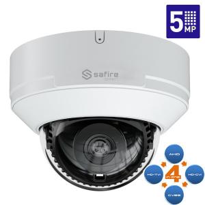 safire smart SFD040 CAMERA MINIDOME AHD/TVI/CVI/ANALOGICA SMART IR 5MP 3,6MM PRO ANTIVANDALO VISSF-D040-5E1