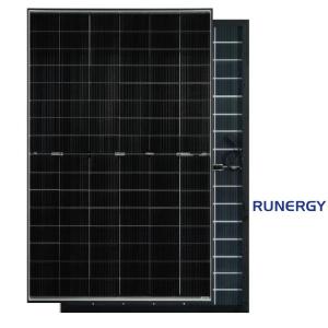 v-tac Solar HY-DH96N11-460 PANNELLO SOLARE RUNERGY 460W 1762X1134X30 TIER1 N-TYPE BIFCACCIALE BLACK FRAME HY-DH96N11-460