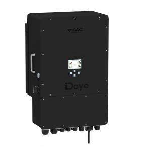 v-tac Solar SUN-10K-SG04LP3-EU INVERTER TRIFASE DEYE10KW IBRIDO CON DISPLAY E SMART METER INTEGRATO IP65 LVB LED12307