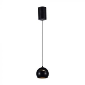 v-tac VT-7796  LAMPADA LED SOFFITTO NERA  8.5W BIANCO CALDO LED7998