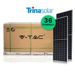 v-tac Solar TSM-NEG19RC.20 PANNELLO SOLARE TRINA SOLAR 610W 2382X1134X30 BIFACCIALE TIER1 BANCALE 36PZ LED1263436