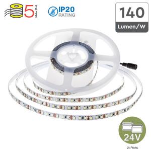 v-tac VT-2835IP20-168 STRISCIA 840 LED B. NATURALE 5MT NO IMPEMEABILE 24V LED212597