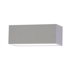 v-tac VT-8056 LAMPADA RETTANGOLARE 9W PARETE B.FREDDO UP&DOWN GRIGIA IP65 LED218241