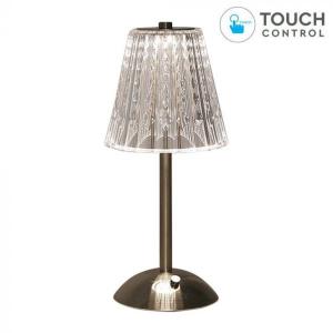 v-tac VT-1033 LAMPADA DA TAVOLO LED 2.4W NICHEL 3IN1 IP20 LED10327