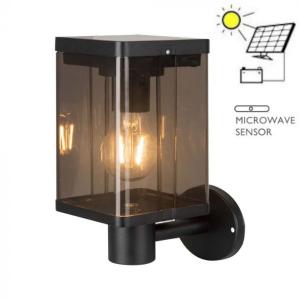 v-tac VT-1136  LAMPADA LED 2.5W SOLARE PARETE BIANCO CALDO CON SENSORE MICROONDA IP54 LED23010