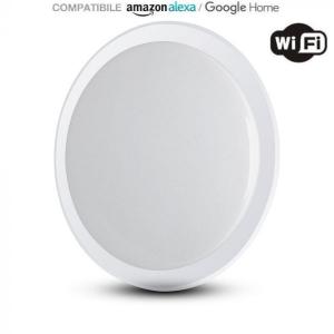 v-tac VT-5141 PLAFONIERA LED 40W LUCE 3IN1 COMPATIBILE AMAZON ALEXA E GOOGLE HOME IP20 LED1497